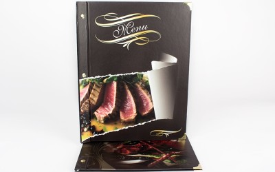 Conception réalisation impression menu