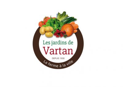 Création Logo Bourgogne - Les Jardins de Vartan