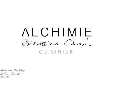 Création identité graphique Rhône Alpes - Alchimie