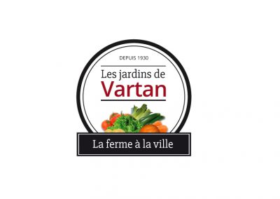 Création Logo Bourgogne - Les Jardins de Vartan