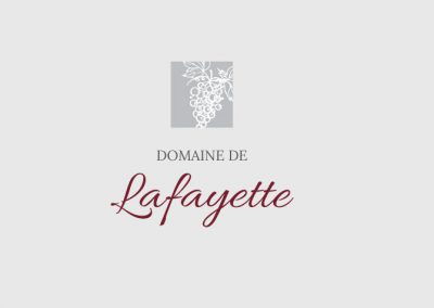 Création identité graphique Bourgogne - Domaine Lafayette