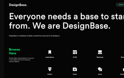 DesignBase, une mine d’or pour les designers